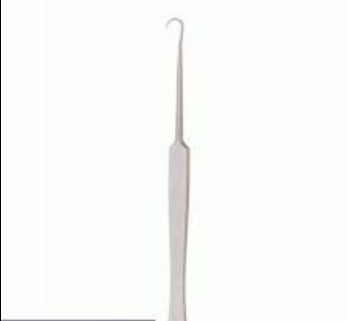 Bergmann Retractor Hook - Single Sharp